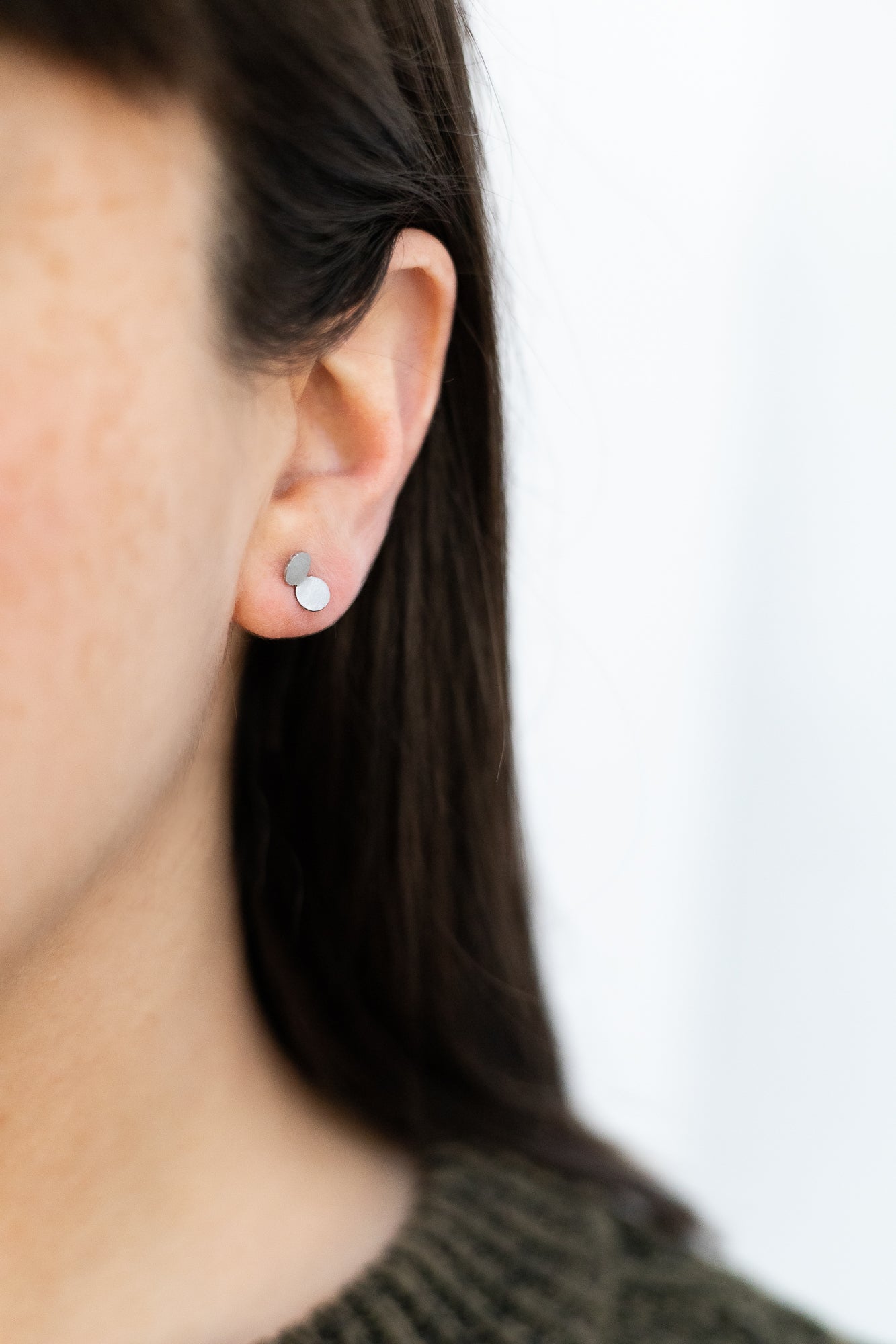 Double Dot Earrings - Small
