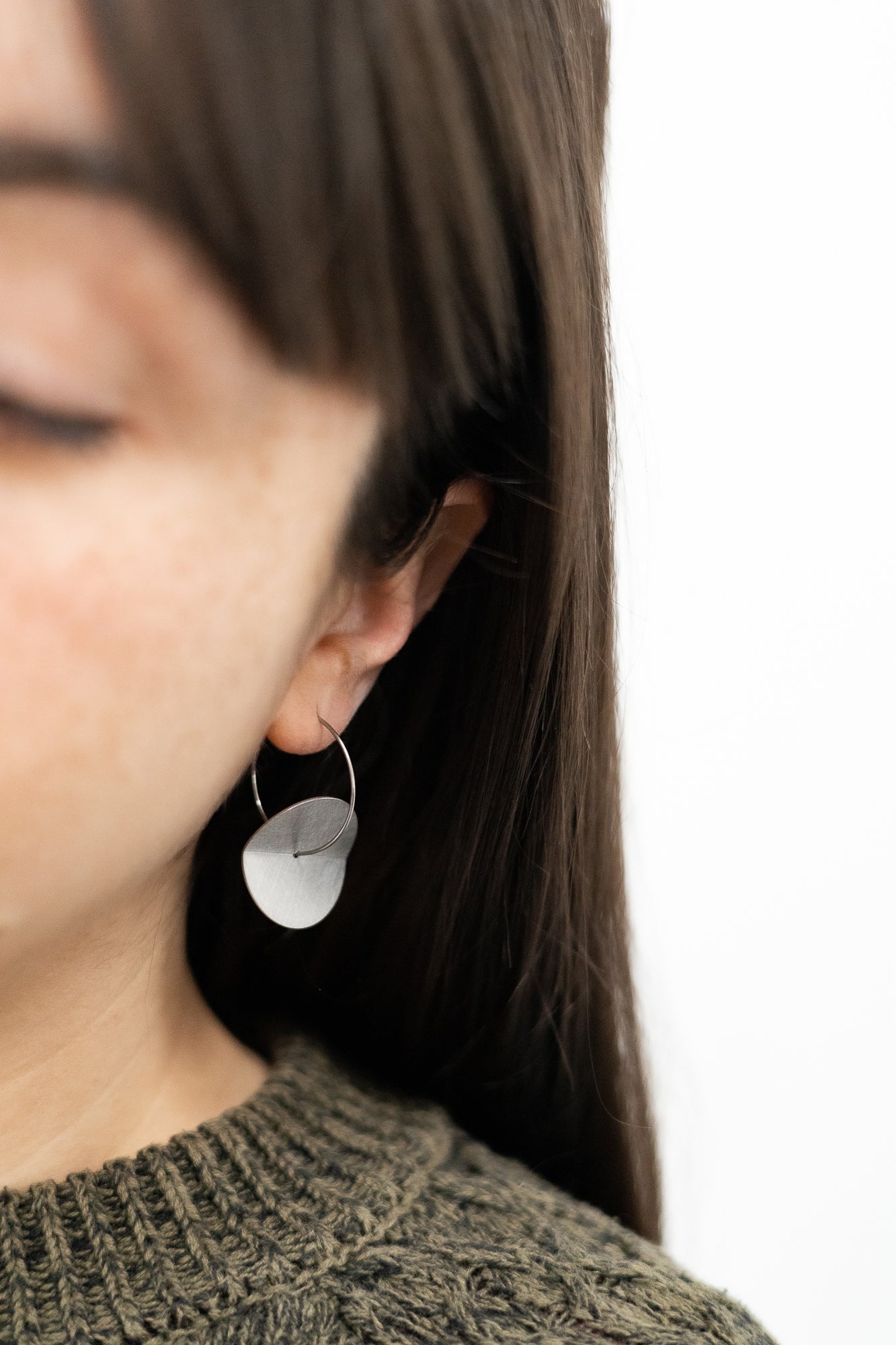 Fold Earrings - Small & Large