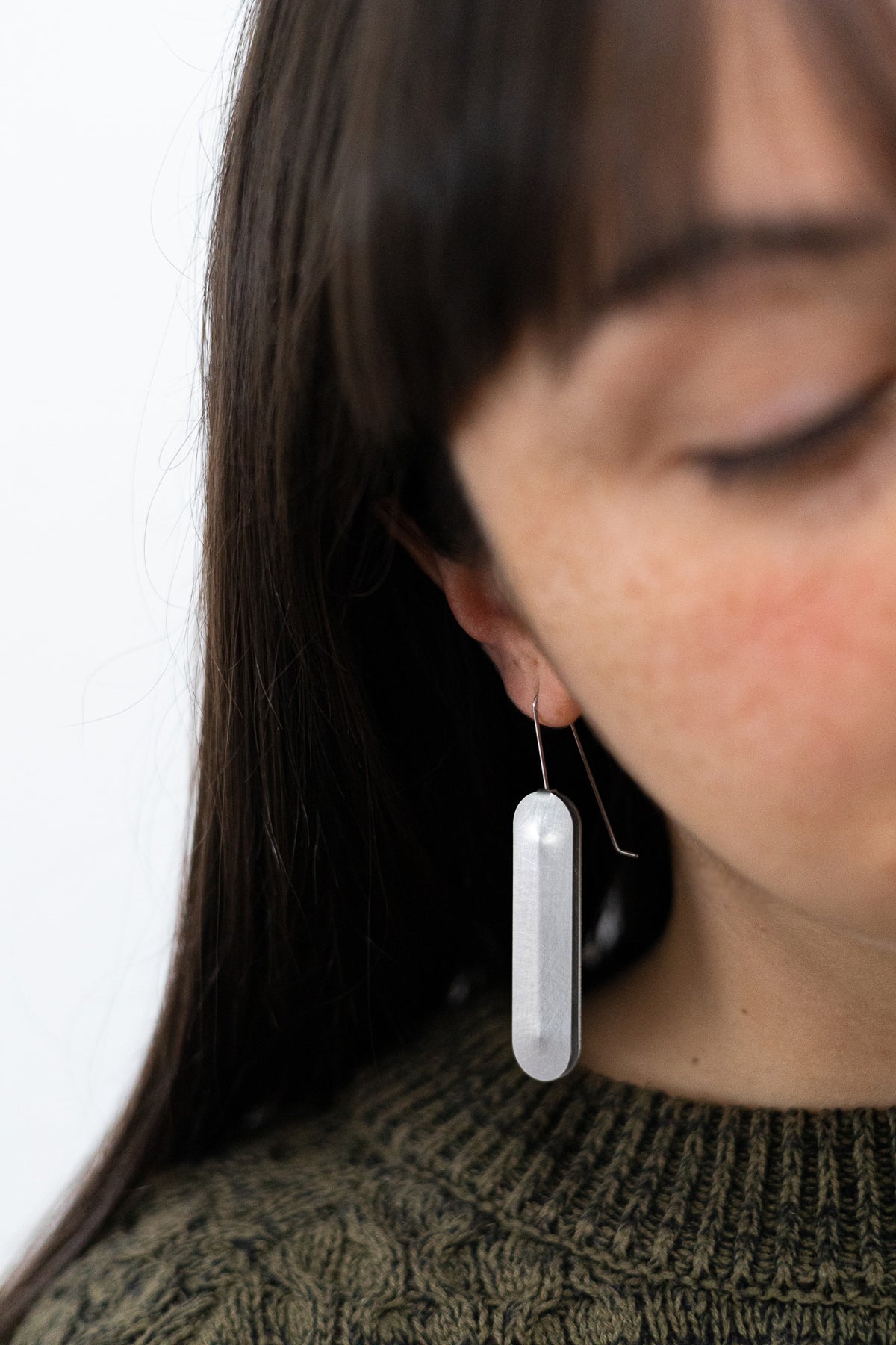 Oval Earrings - Large