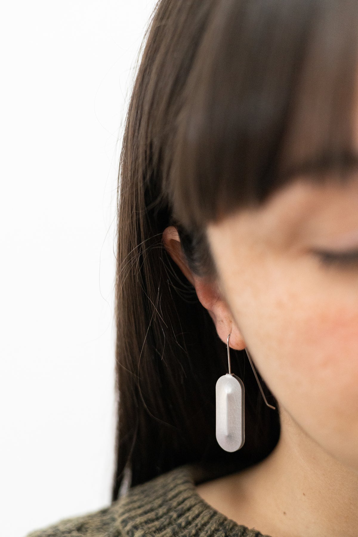 Oval Earrings - Small