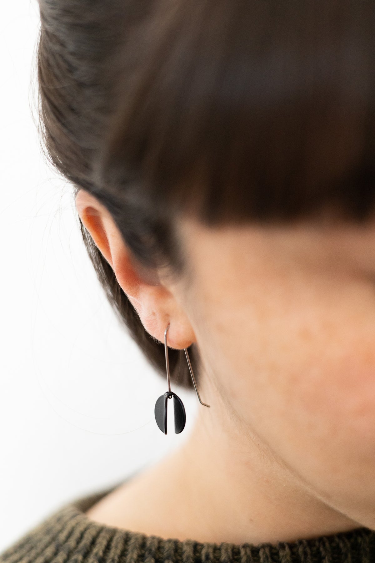 Wing Earrings - Extra Small | Black