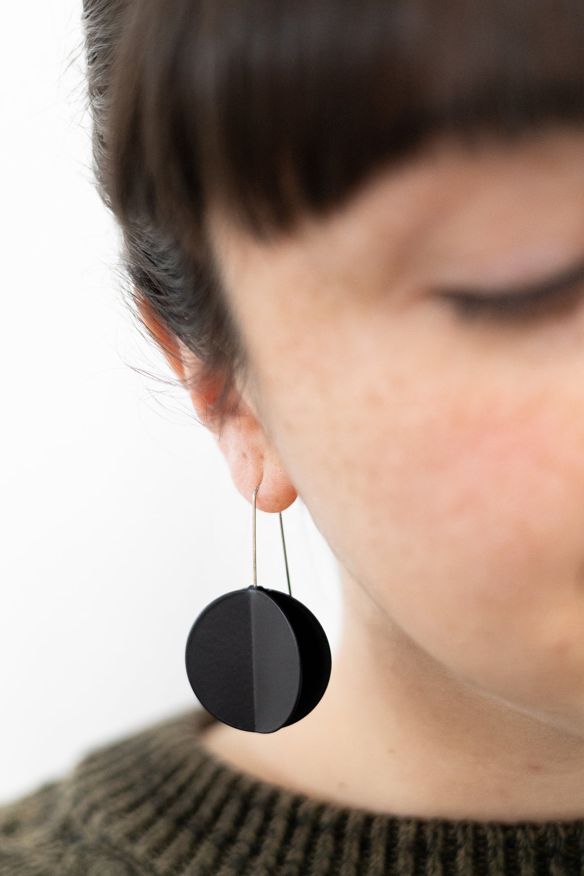 Wing Earrings - Small &amp; Large | Black