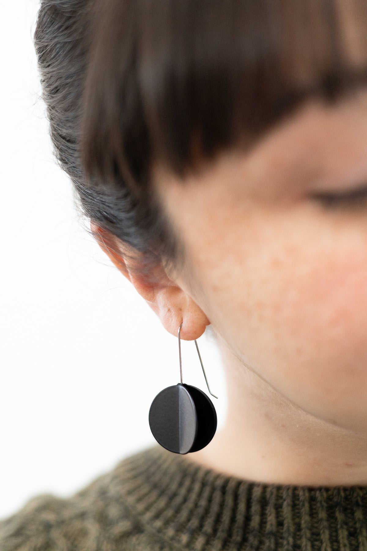 Wing Earrings - Small &amp; Large | Black