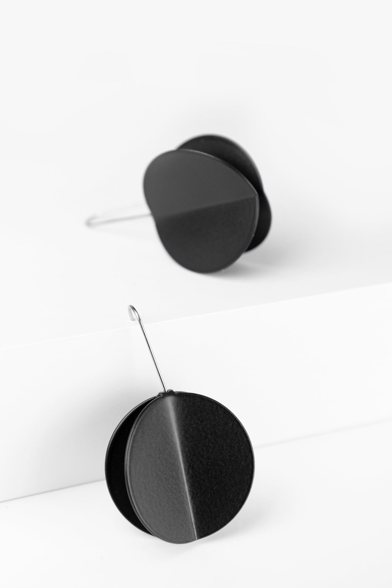 Wing Earrings - Small & Large | Black